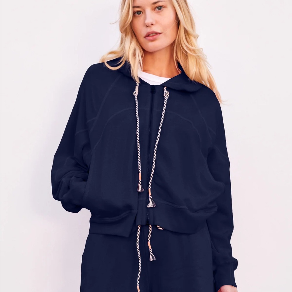 NWT Revolve Sundry Horizon Zip Hoodie – Deep Navy